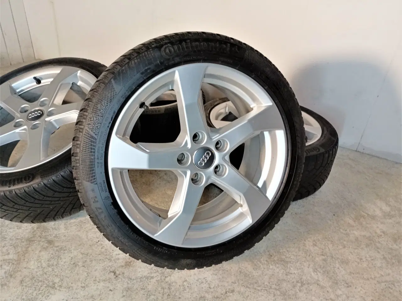 Billede 6 - 5x112 17" ET51 AUDI fælge med vinterdæk