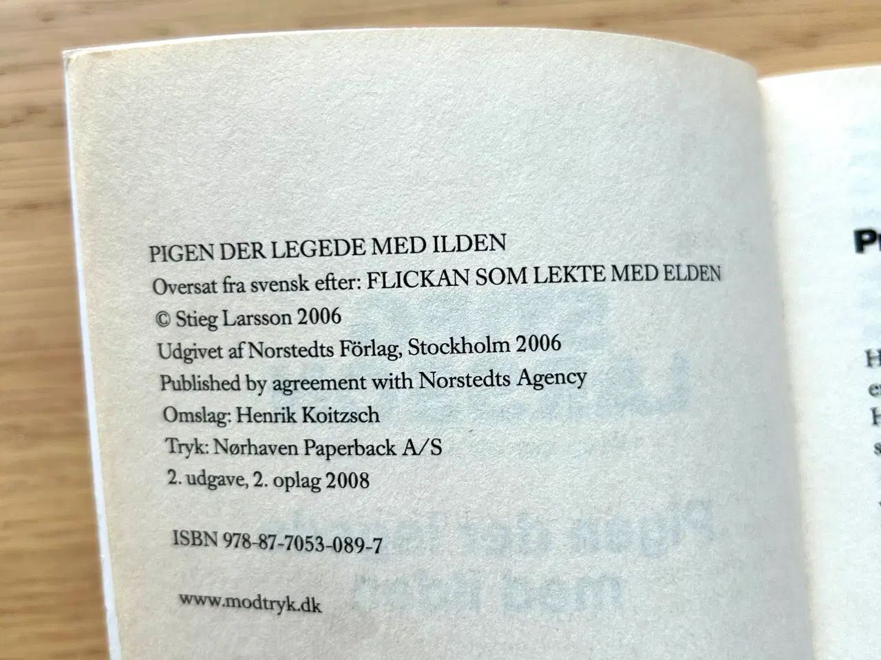 Billede 9 - 3 populære nordiske romaner – 50 kr. pr. bog!