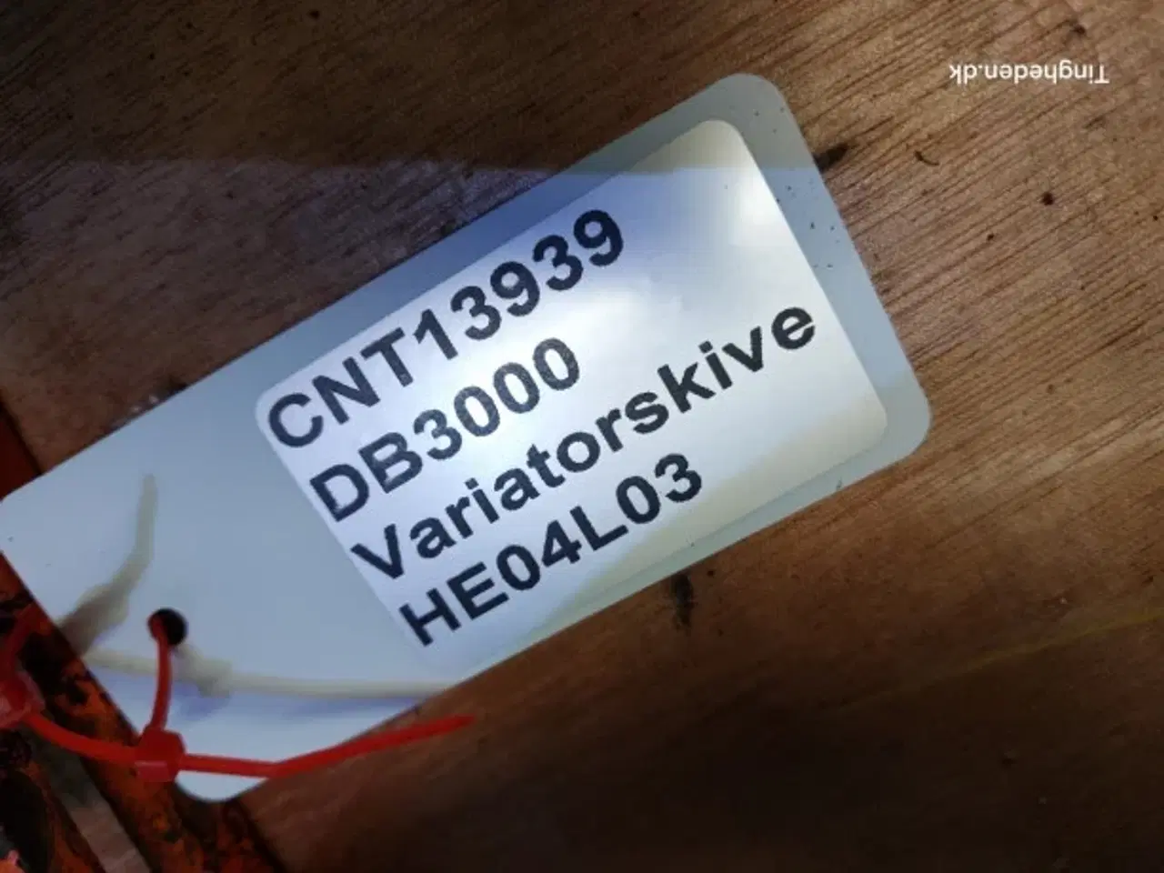 Billede 14 - Dronningborg D3000 Variatorskive 28760638