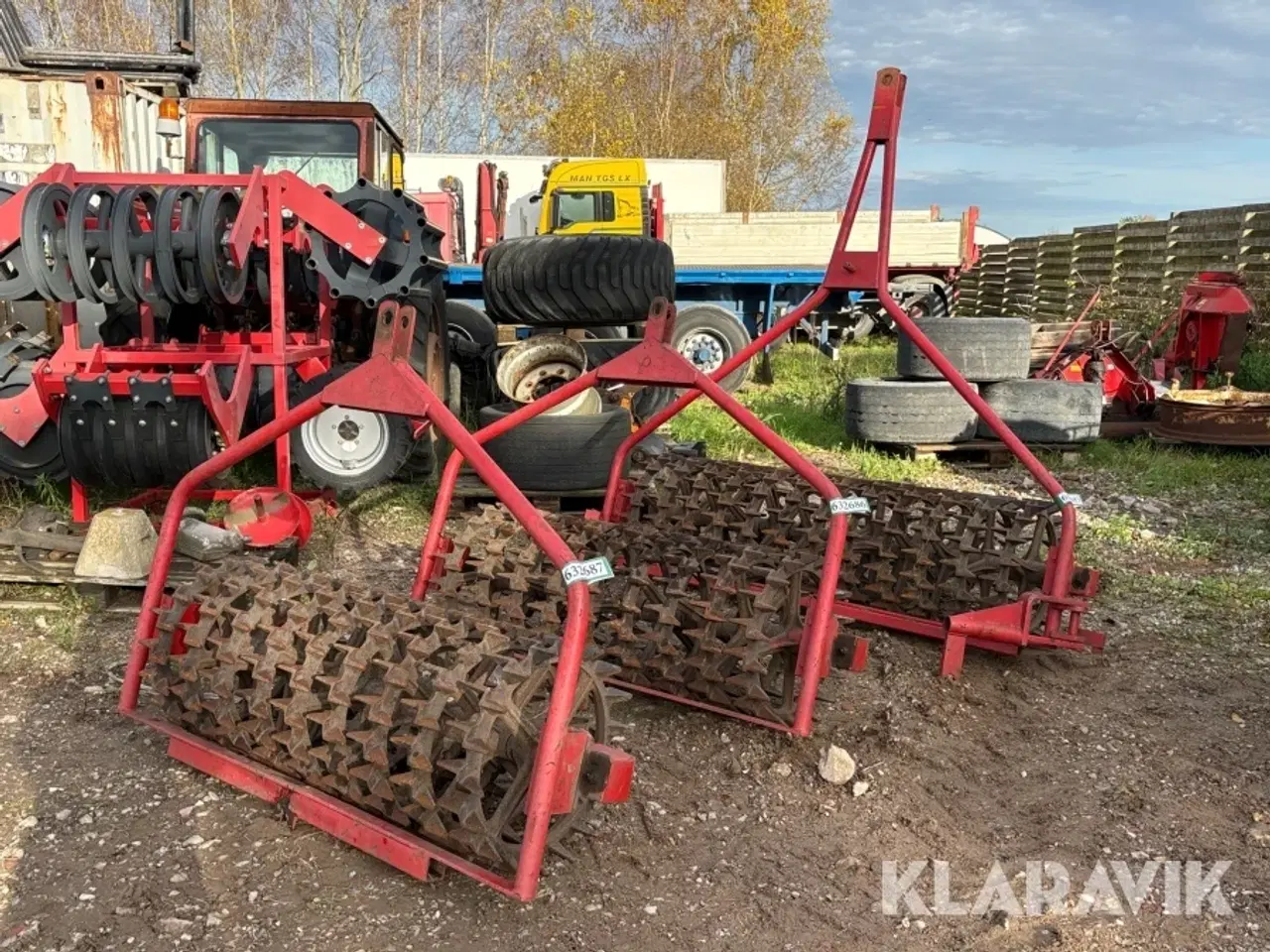 Billede 1 - Tromle med pigvalser