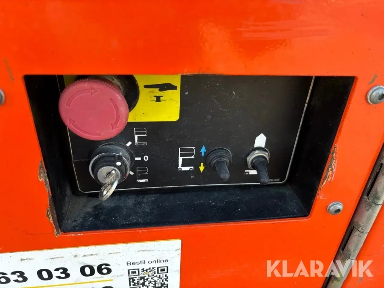 Billede 8 - Søjlelift Snorkel M1230E