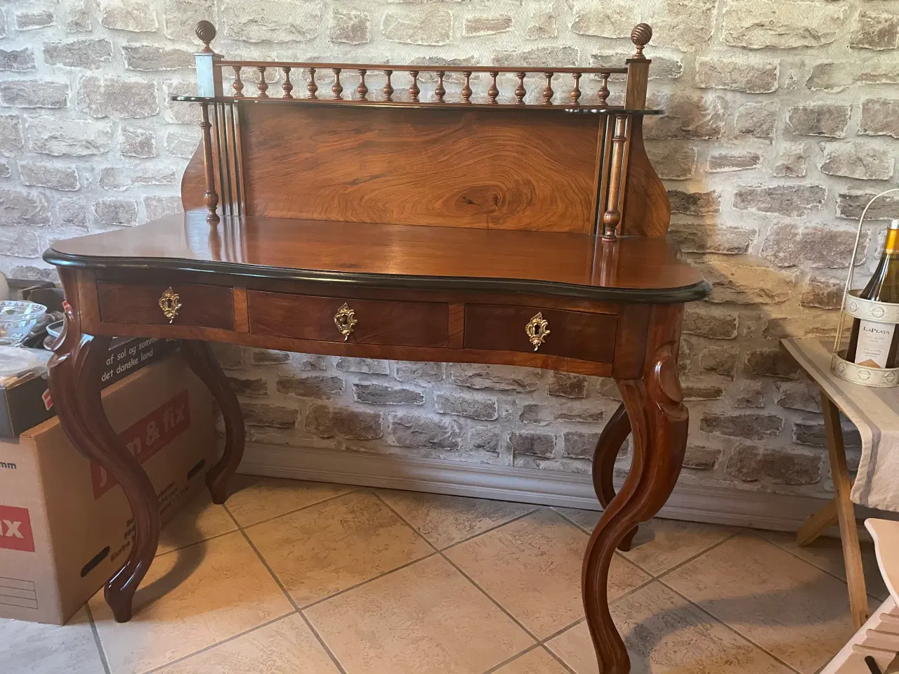 Billede 3 - Antik Skrivebord