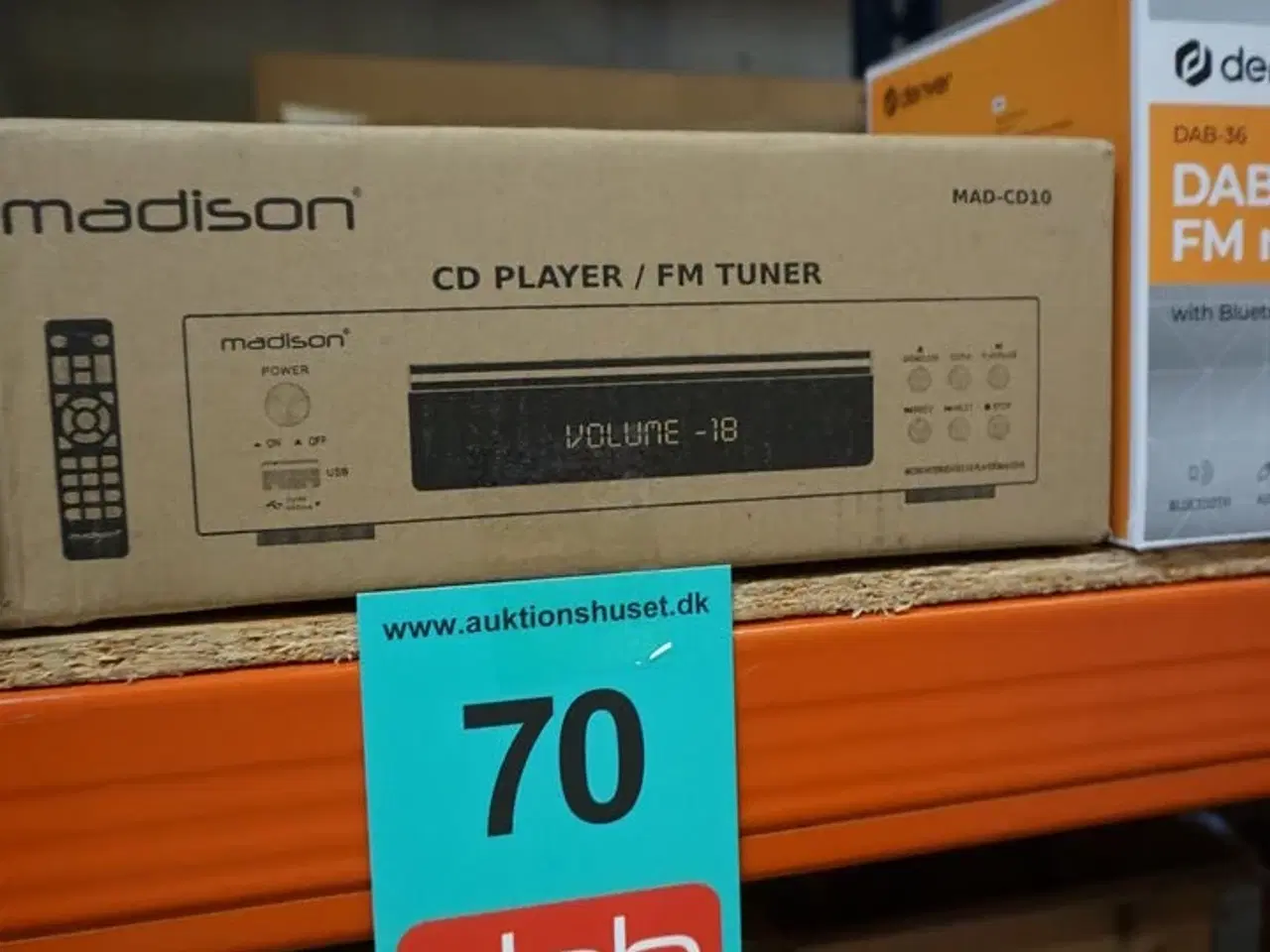 Billede 3 - Madison CD Afspiller og FM radio m. USB