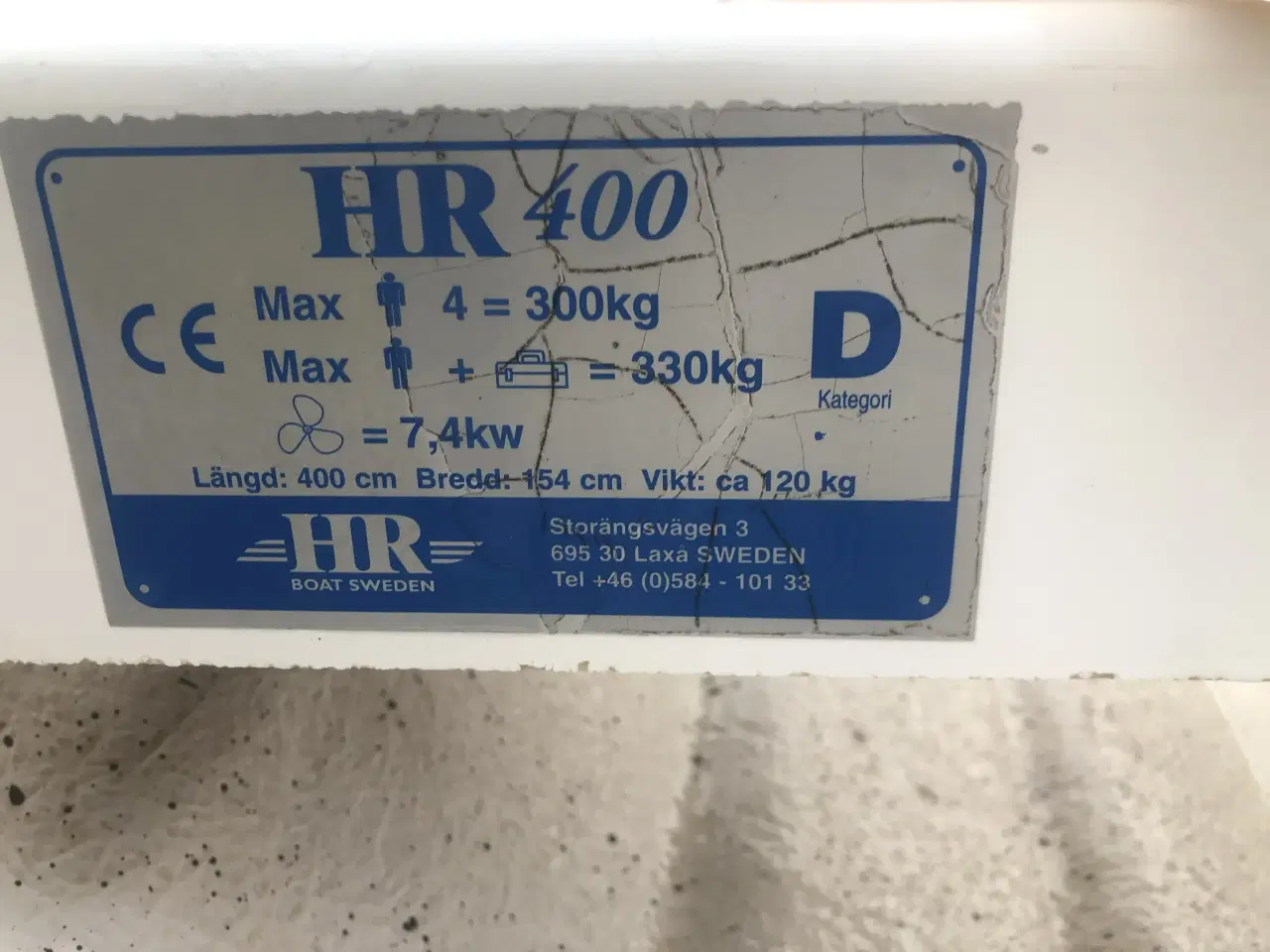 Billede 2 - Hr 400 svensk jolle 4 pr godkendt. 