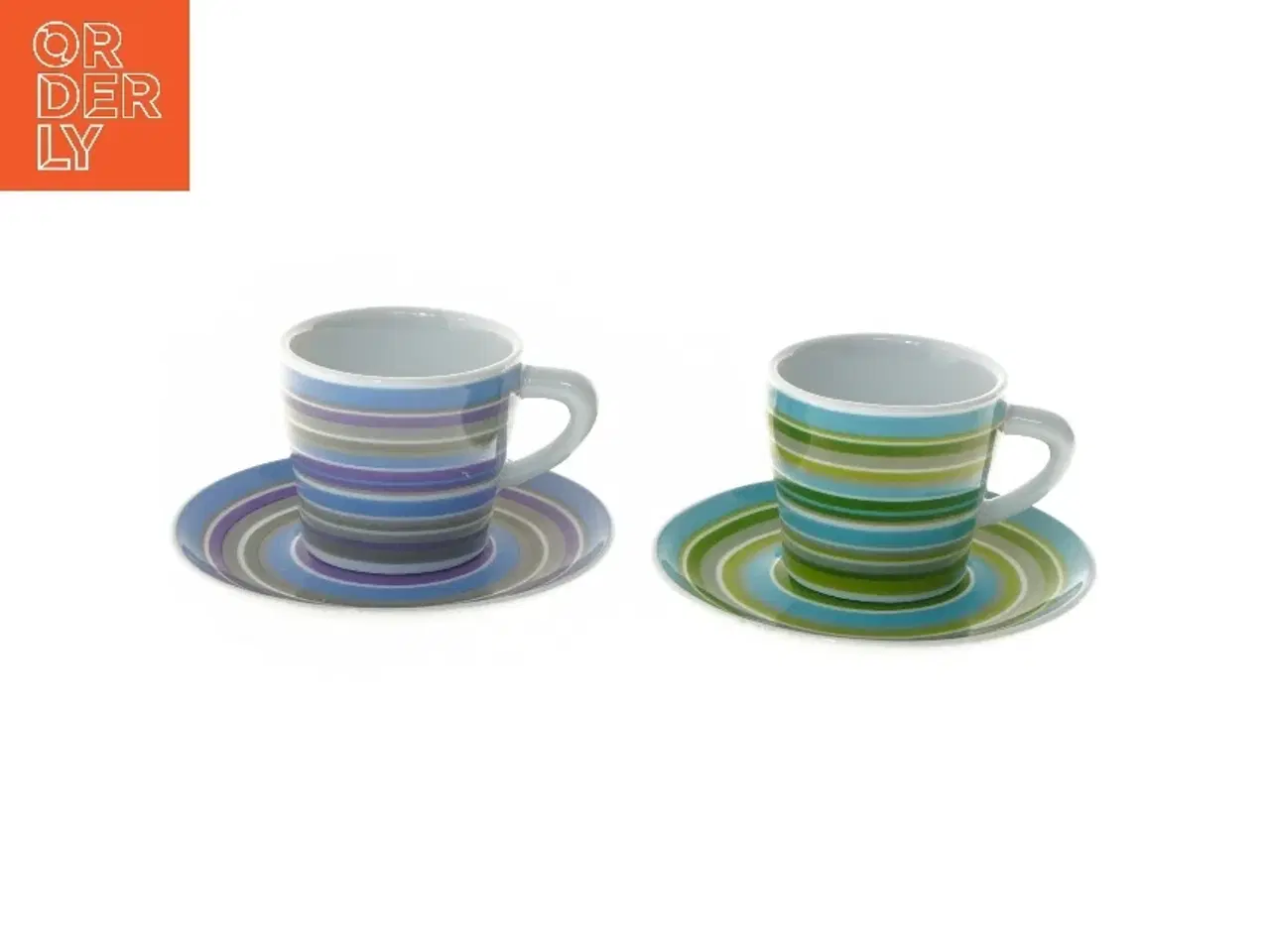 Billede 1 - Sæt af Bodum kaffekopper med underkop fra Bodum (str. Ø 12 cm)