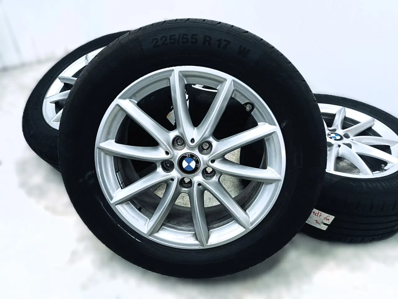 Billede 6 - 5x112 17" ET52 nav 66,6ø BMW sommersæt inkl.TPMS