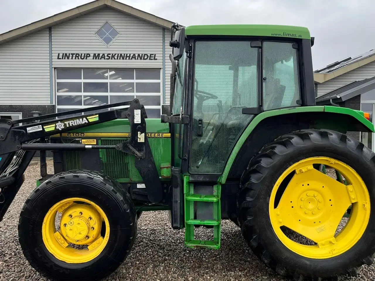 Billede 1 - John Deere 6100 Med frontlæsser