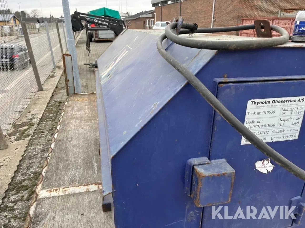 Billede 11 - Olietank med pumpe 2500L