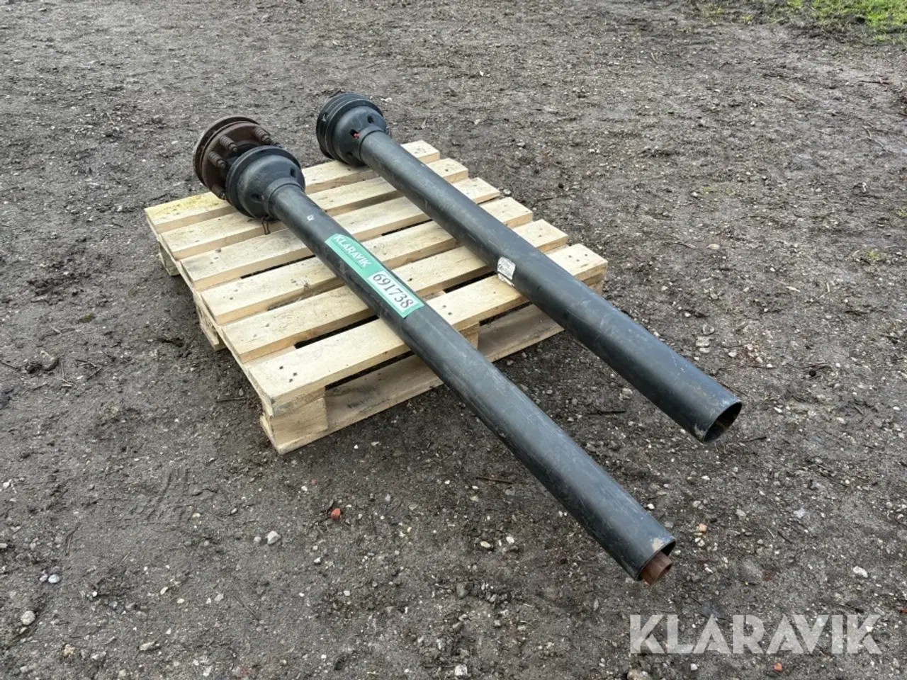 Billede 5 - Komplet PTO-aksel med springkobling 1 styk