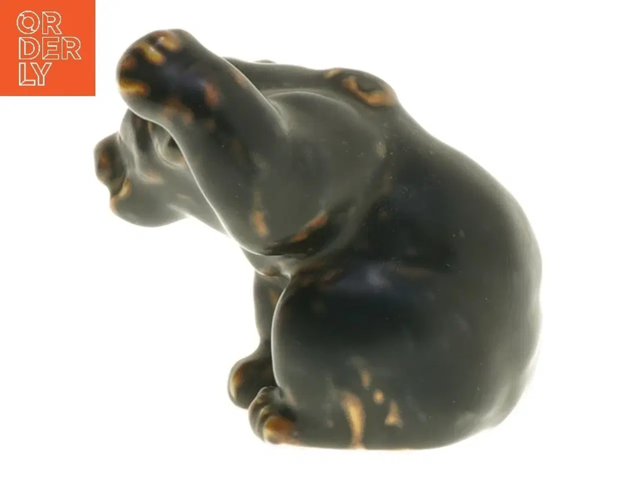 Billede 2 - Stentøjs bjørnefigur (str. 10,5 cm) fra Royal Copenhagen