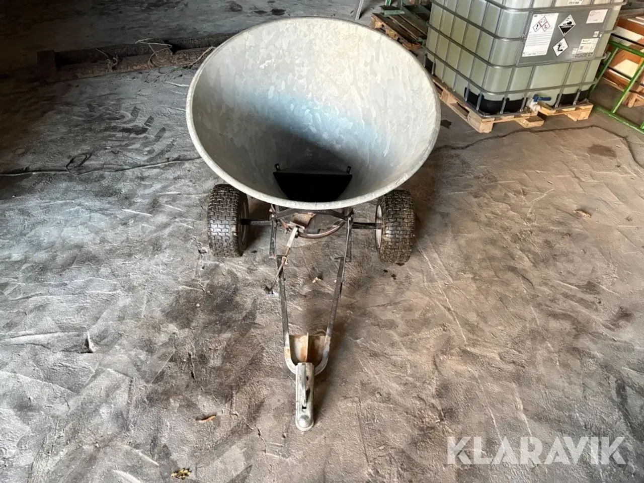 Billede 8 - Gødningsspreder/saltspreder Rotomec B.Hop 160 til ATV/plæneklipper