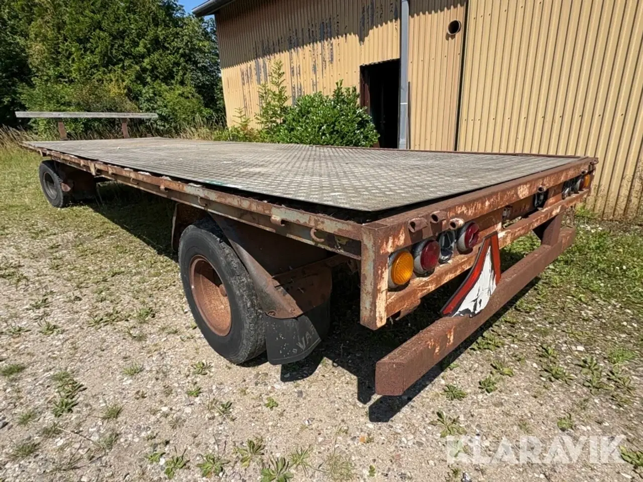 Billede 3 - Halmvogn med aluminium lad Varig