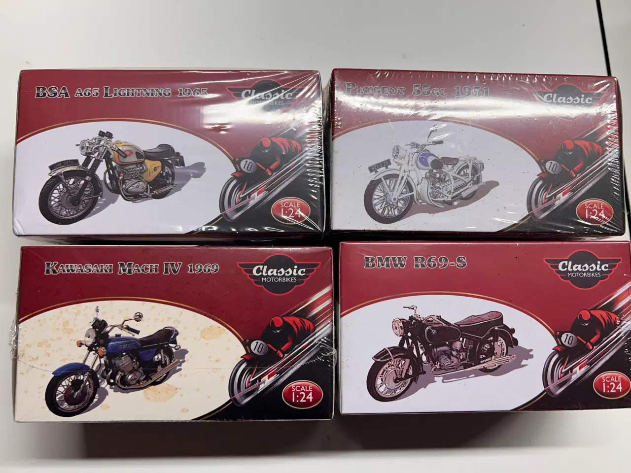 Billede 10 - Classic motorbikes model samling 