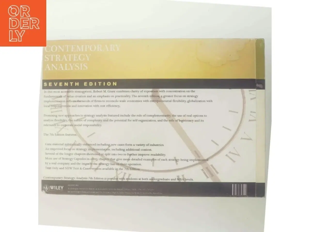 Billede 3 - Contemporary Strategy Analysis af Robert M. Grant (Bog)