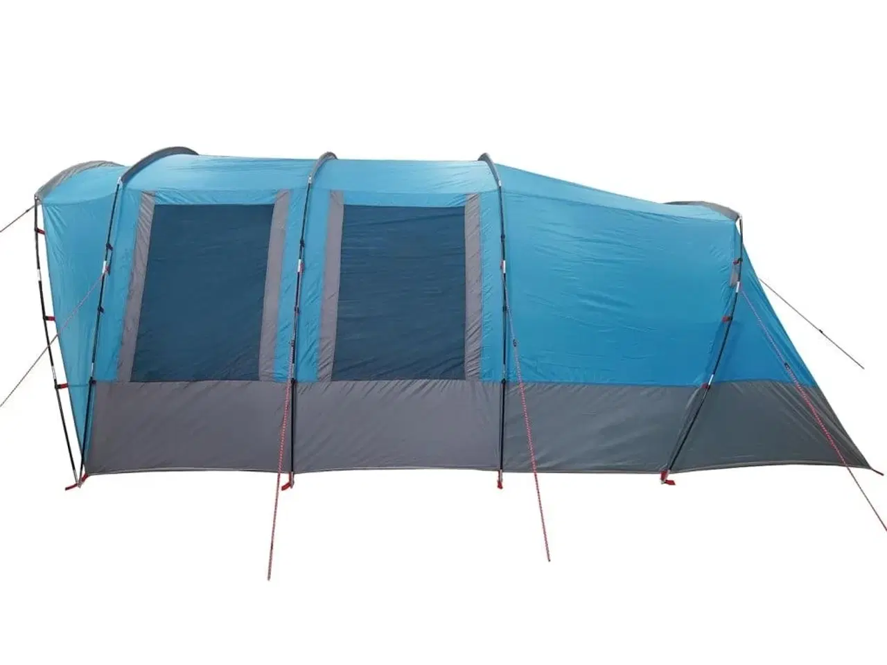 Billede 8 - 8-personers campingtelt vandafvisende blå