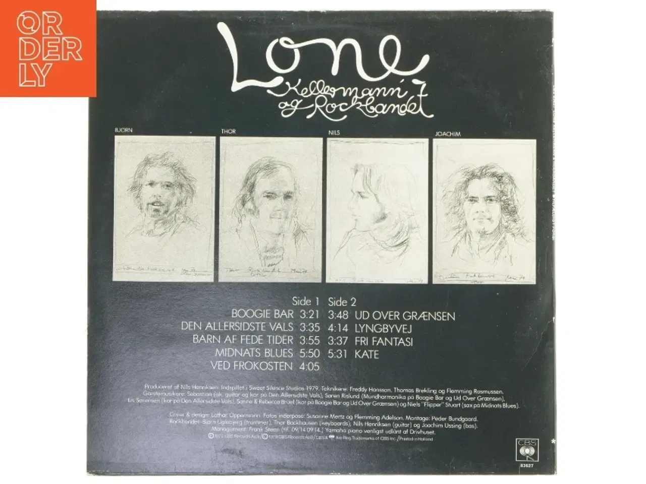 Billede 2 - Lone Kellermann LP - Tilfældigt Forbi fra CBS