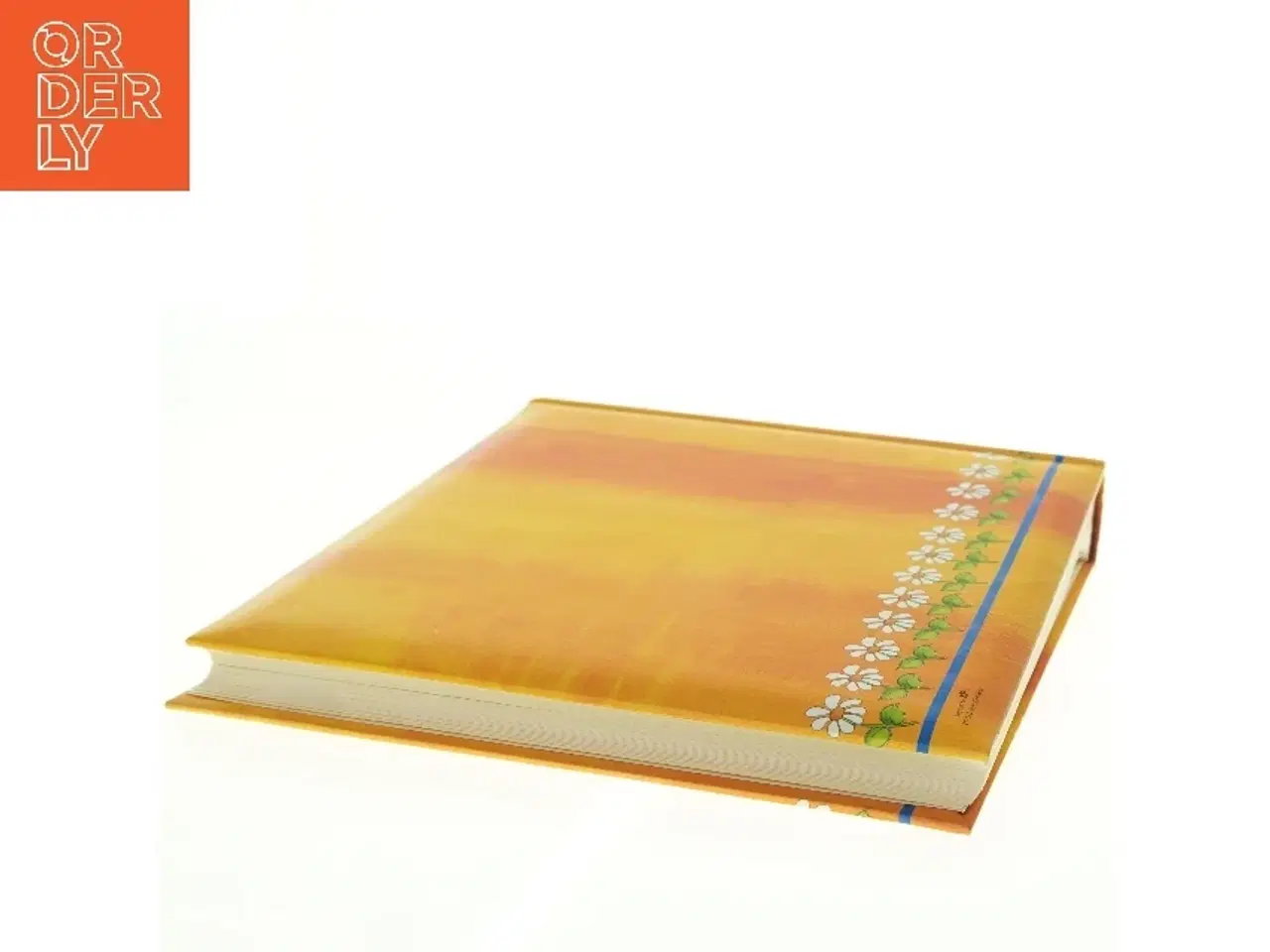 Billede 6 - Gæstebog med blomstermotiv (str. 30 x 29 cm)