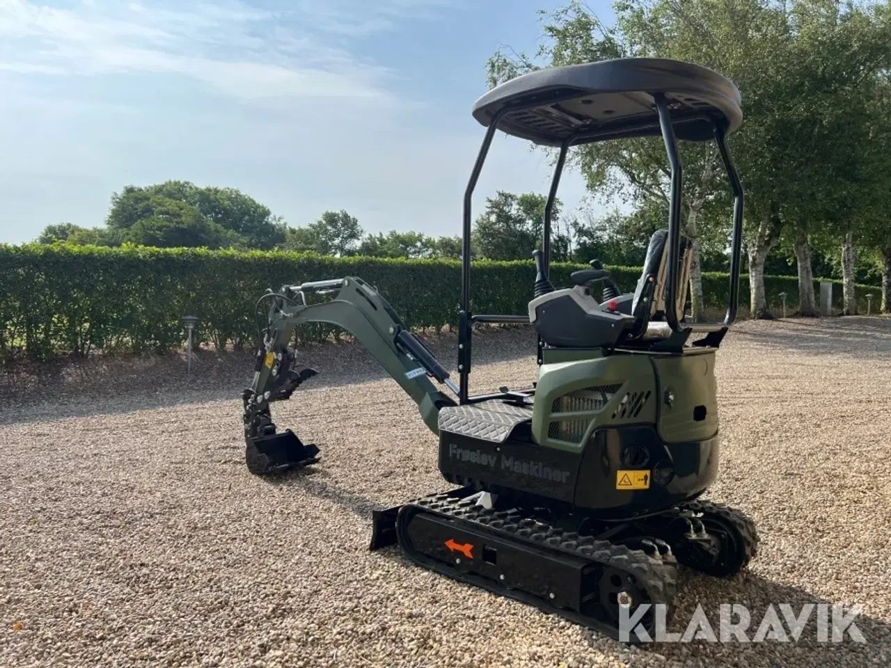Billede 4 - Minigraver Cartiwell CW-16PRO Crawler Excavator