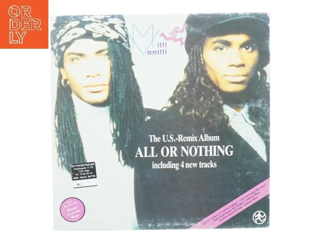 Billede 1 - Milli vanilli fra Kul Tempo (str. En 30 cm)