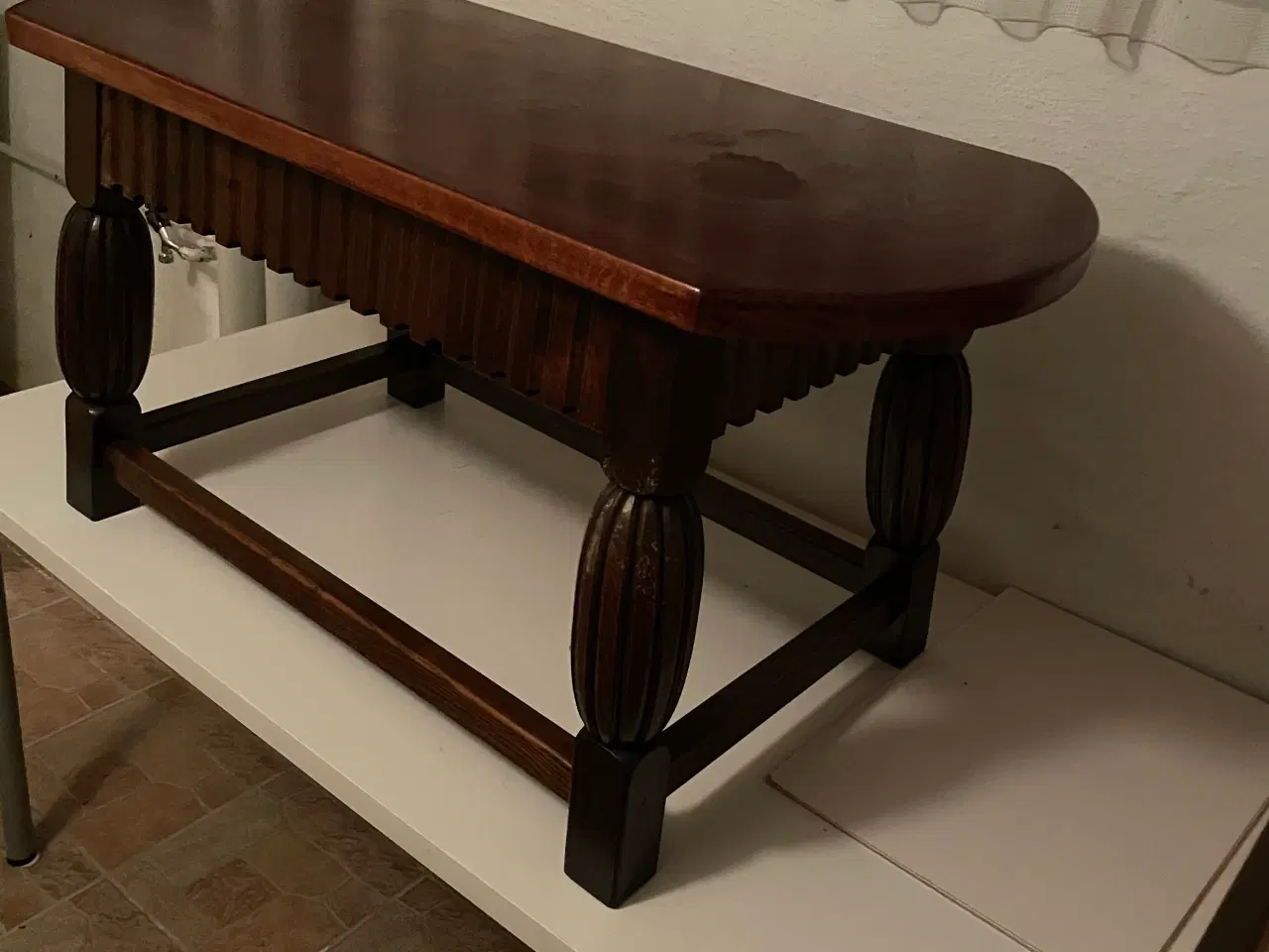 Billede 3 - Sofabord  i retro stil ældre bord