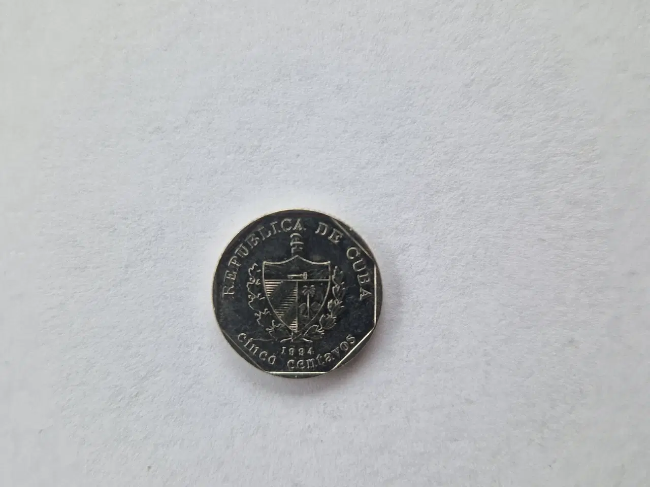Billede 1 - 5 Centavos 1994 Cuba