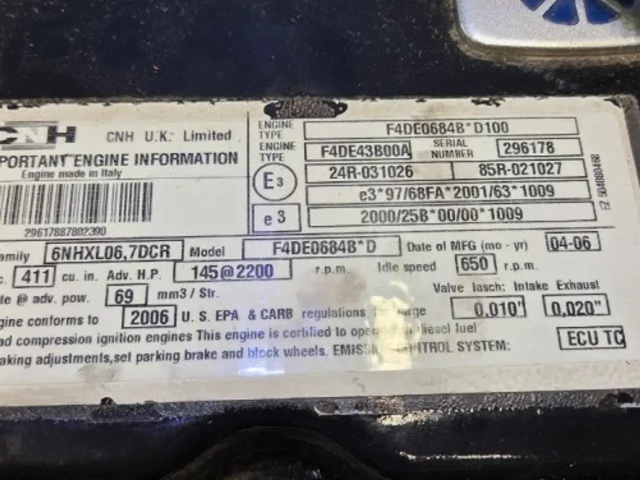 Billede 18 - Iveco F4DE0684B*D Motor