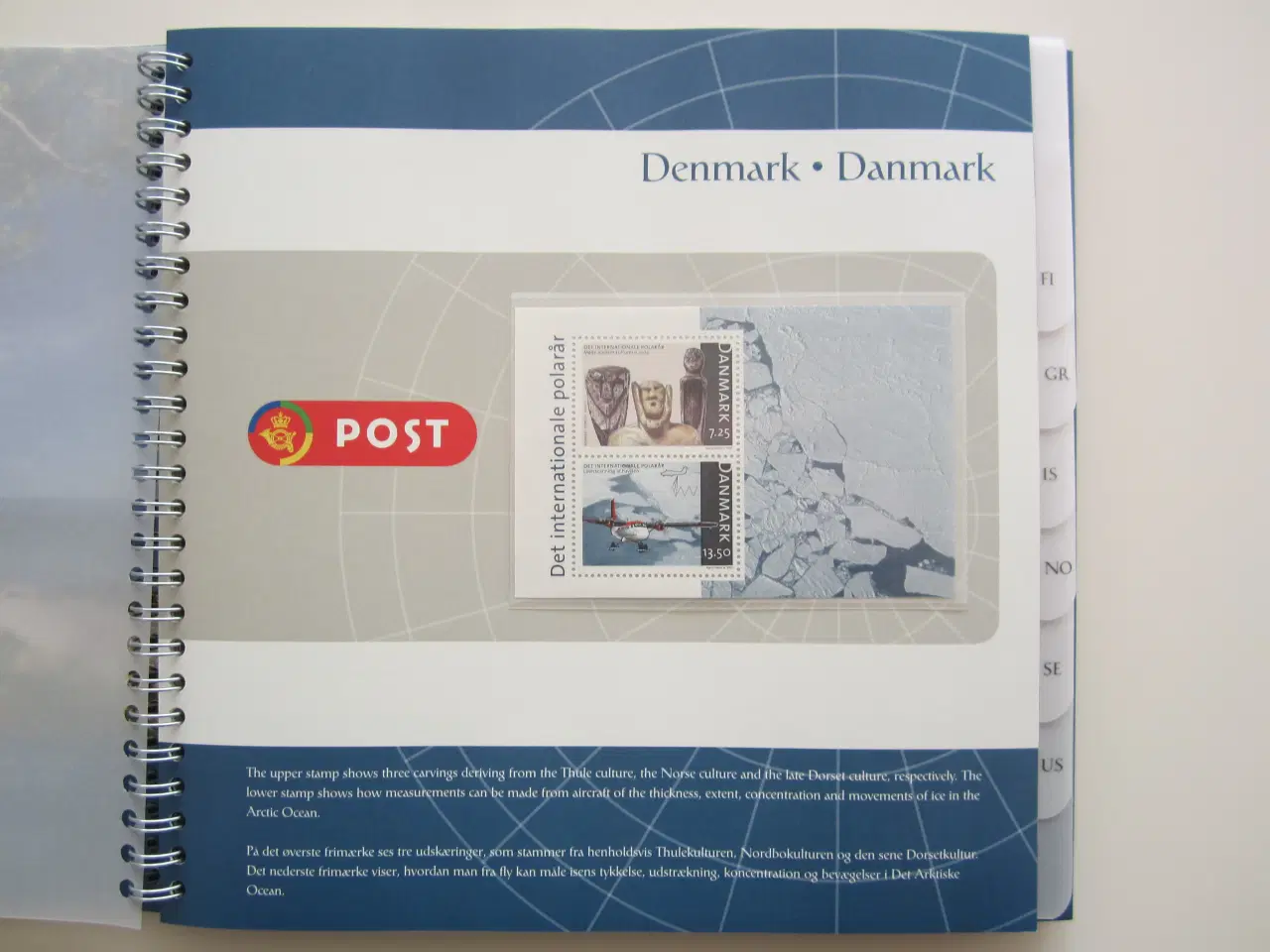 Billede 3 - Internationalt Polar år Antarktis 2007 Postfrisk.