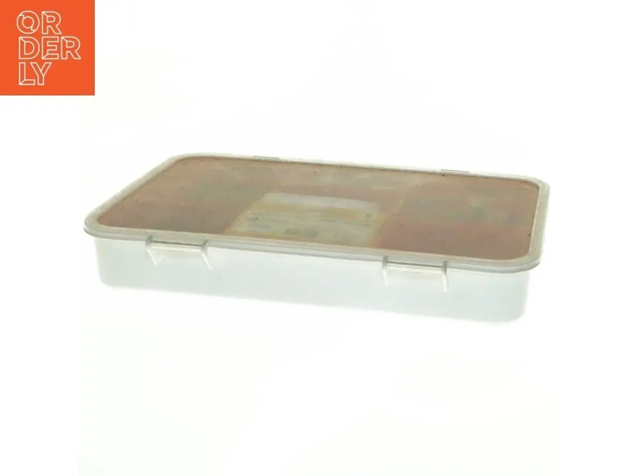 Billede 3 - Skruer og rawlplugs sæt i opbevaringsboks fra Ikea (str. 27,5 x 17,5 cm)
