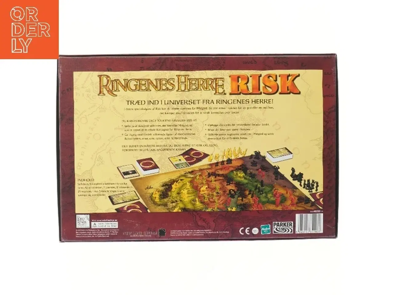 Billede 3 - Ringens Herre Risk Brætspil fra Hasbro (str. 40x27 cm)