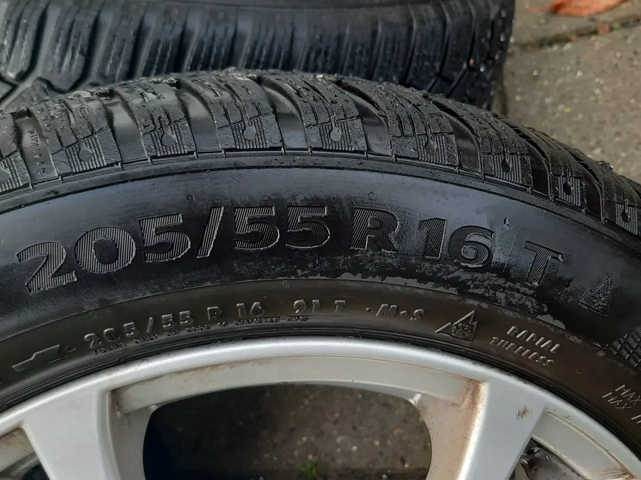 Billede 4 - 16" alufælge 205/55 R16 vinterdæk 