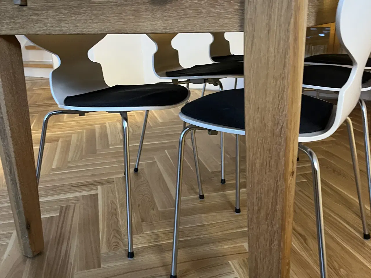 Billede 4 - Spisebord i olieret eg