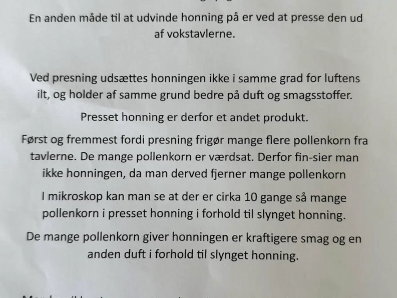 Billede 3 - Lynghonning fra Råbjerg Hede