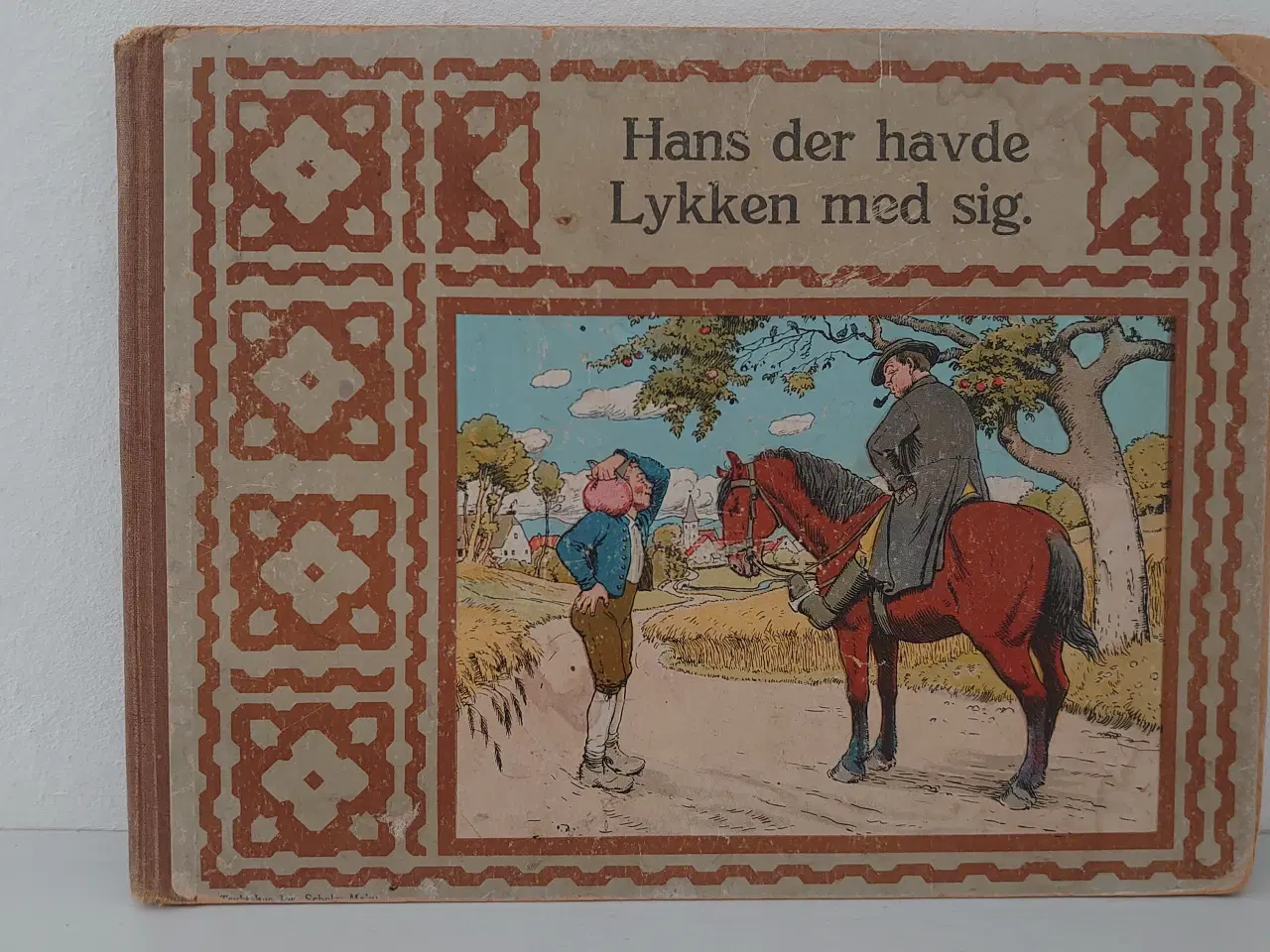 Billede 1 -  Brdr.Grimm:Hans der havde Lykken med sig. 1911.