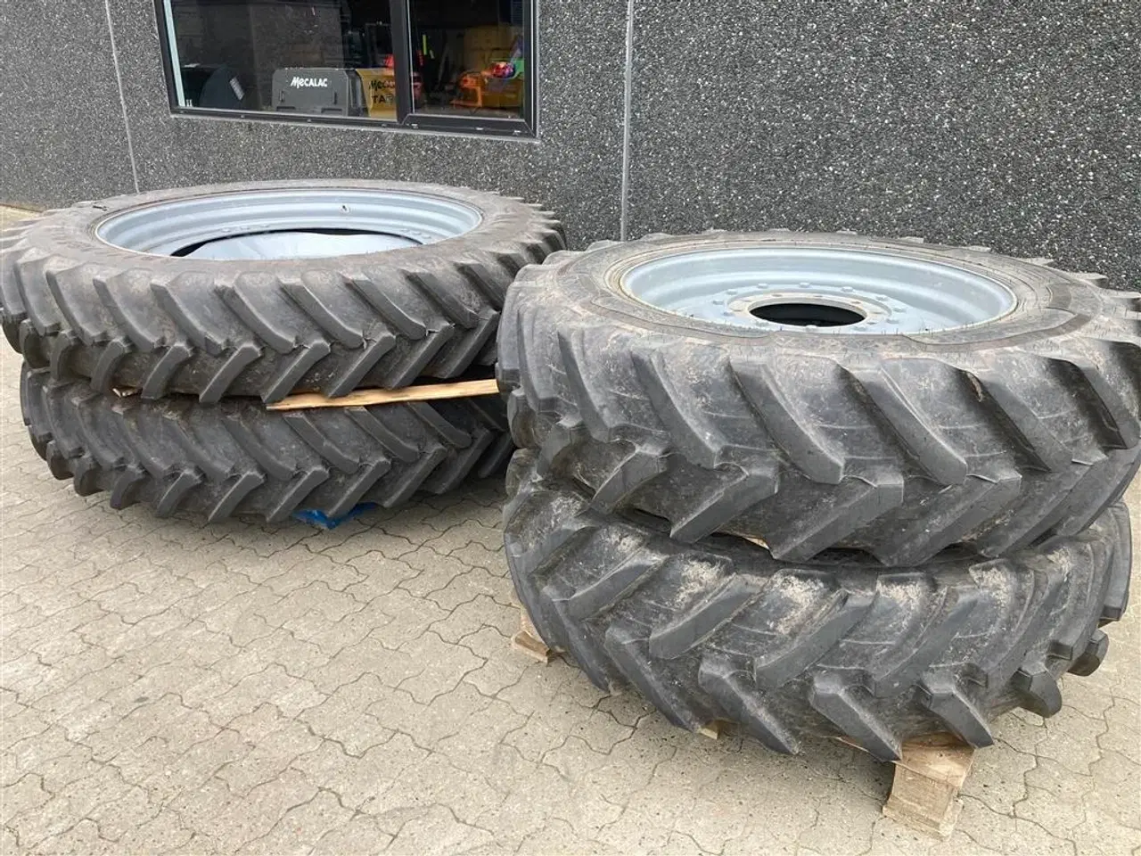 Billede 20 - Alliance 380/90-50 + 380/85-34 Fælge med løs ring til forskellige traktor modeller