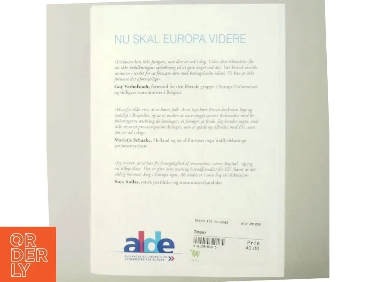 Billede 5 - Nu Skal Europa Videre af Morten Helveg Larsen (Bog)