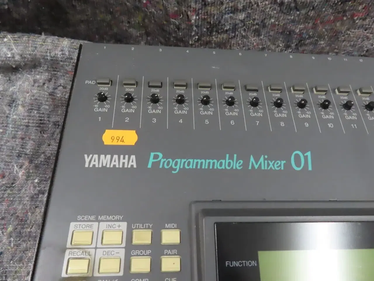 Billede 2 - Mixer - YAMAHA PROGRAMMABLE MIXER 01 (MOMSFRI)