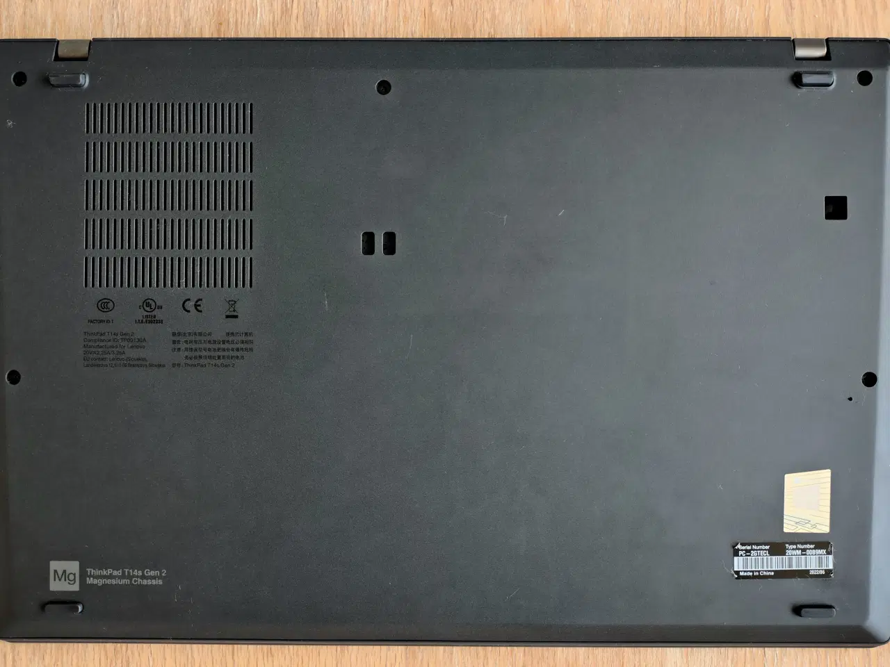 Billede 5 - Lenovo T14s G2 (i5-11/256/16) m nye dele