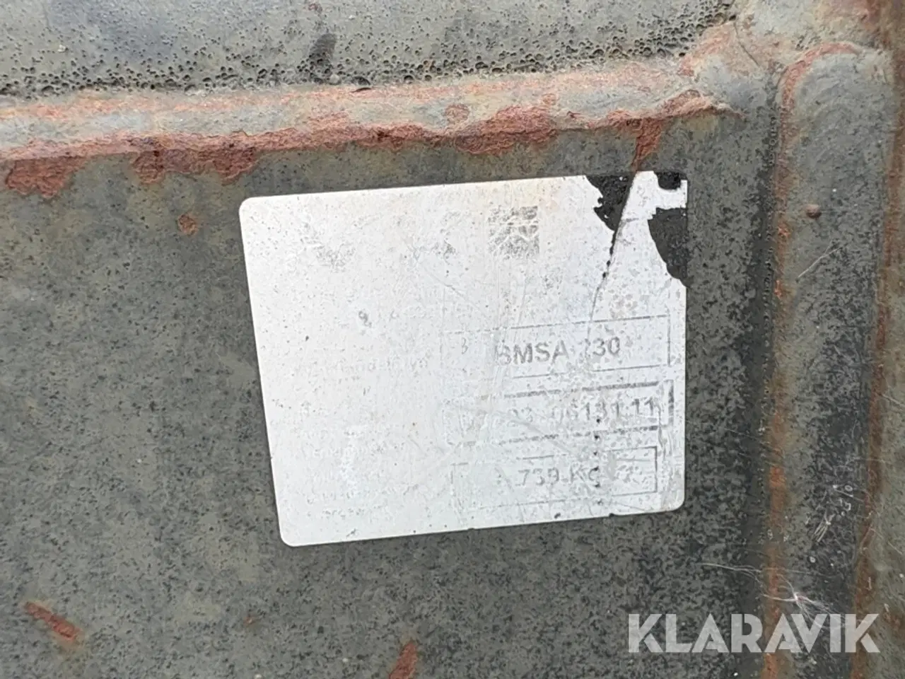 Billede 5 - Overfaldsgrab MX SMSA 30 til Manitou