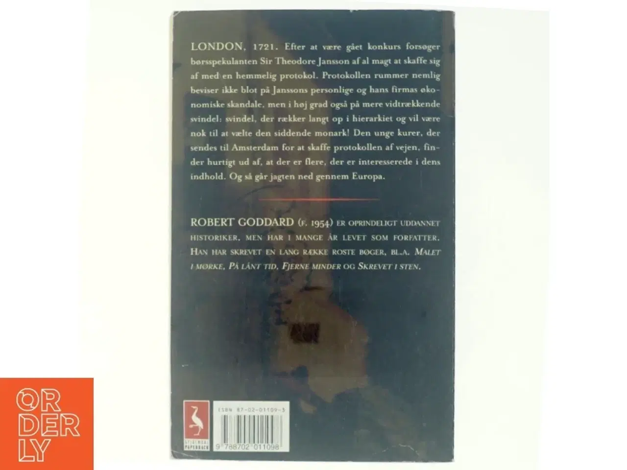 Billede 3 - Den grønne bog af Robert Goddard (Bog)