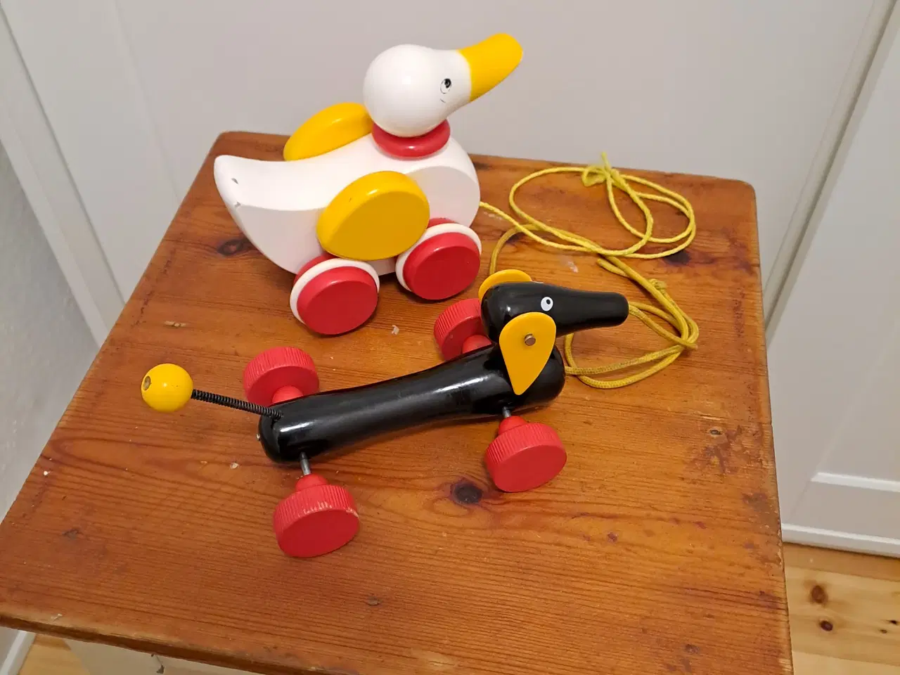 Billede 4 - Brio trækdyr - gravhund og and.