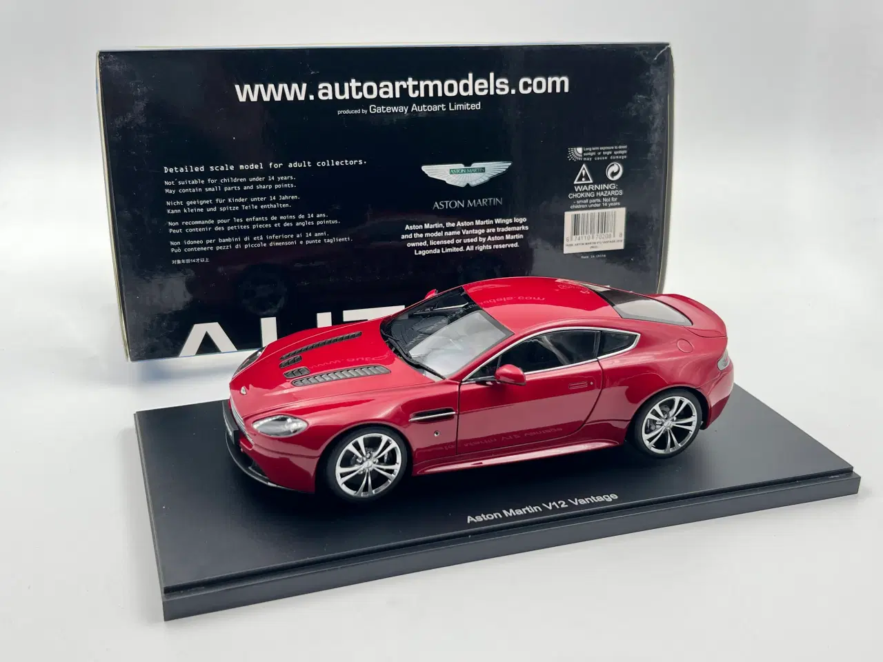 Billede 1 - 2010 Aston Martin V12 Vantage AUTOart - 1:18