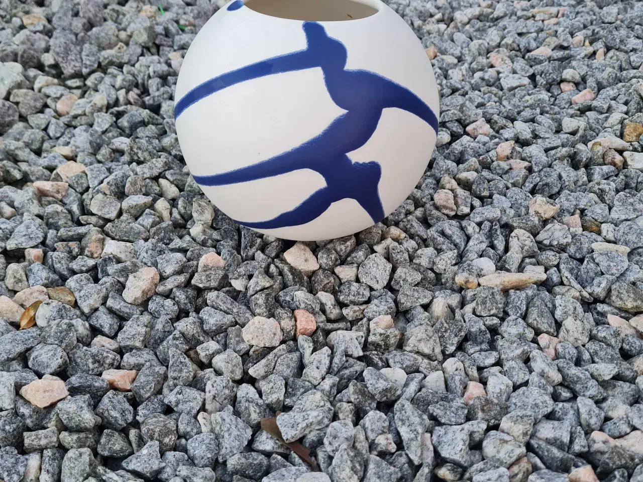 Billede 1 - Kuglevase, kunstvase, Tysk keramik, Design vase