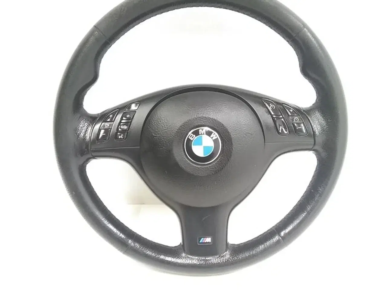 Billede 6 - Sportsrat læder M-Technic med multifunktion inklusiv airbag K22683 BMW E46