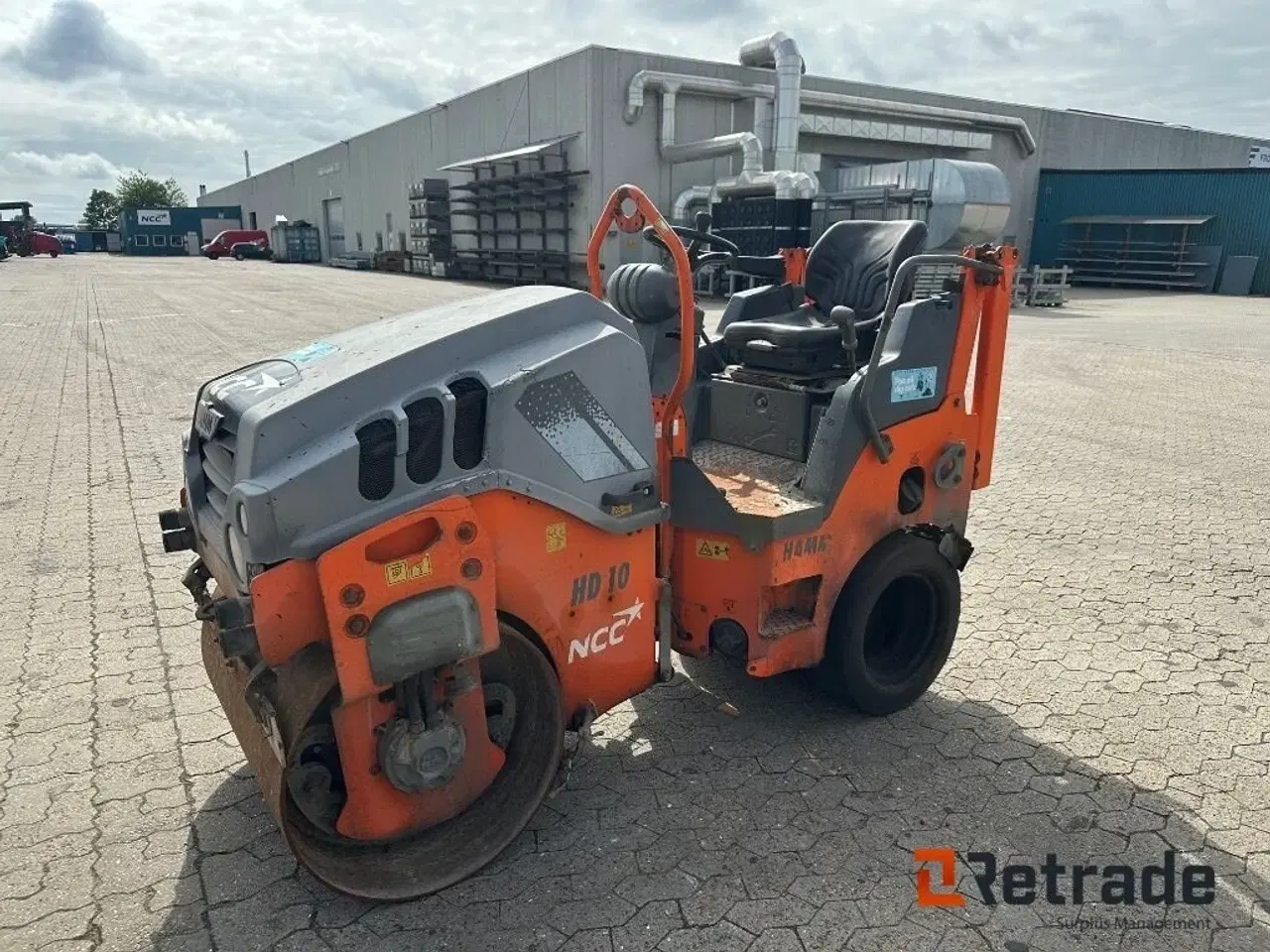 Billede 1 - Hamm HD10VT Tromle Combi