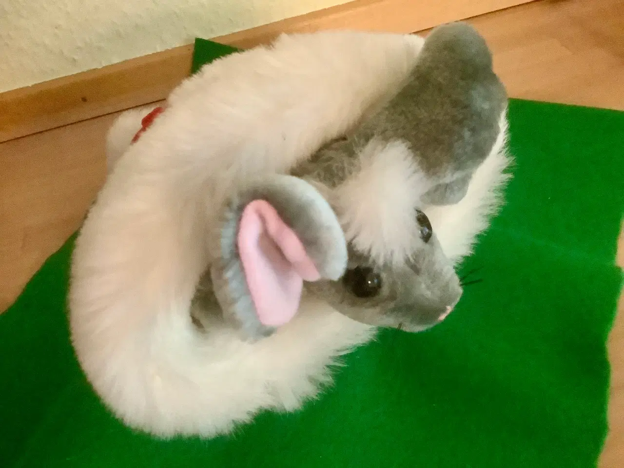 Billede 4 - Julemus i nissehue.