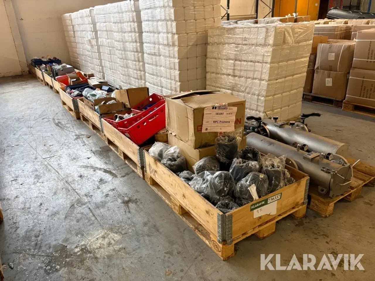 Billede 2 - Stort lot, vvs-komponenter - 9 paller