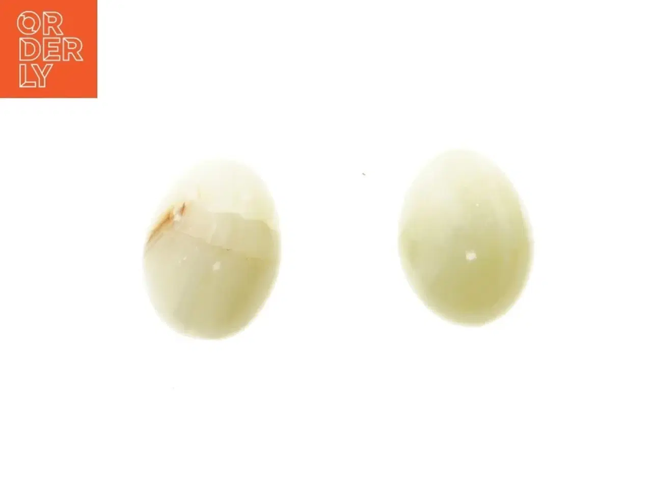 Billede 1 - Dekorative steneæg (str. 6 cm)