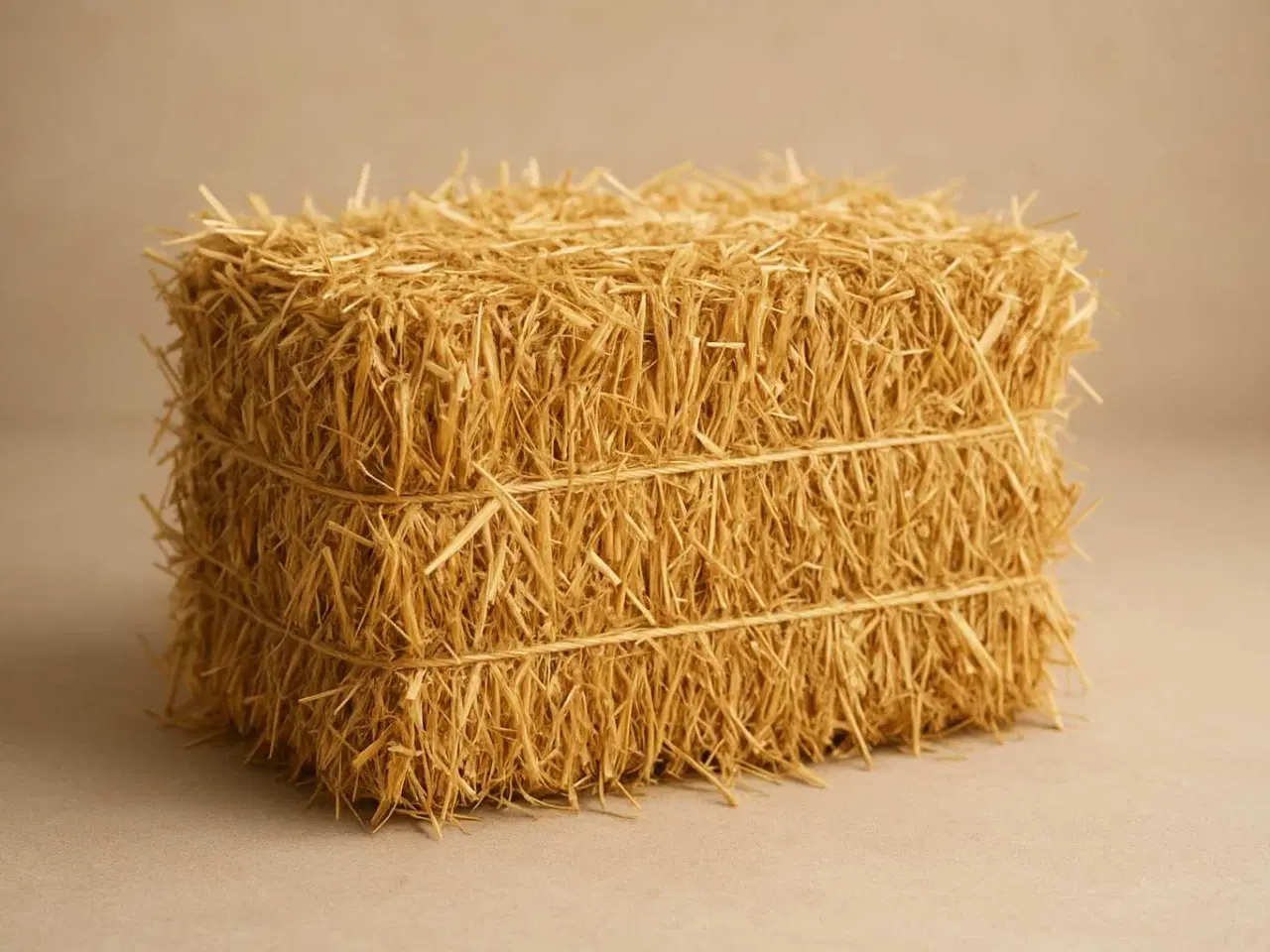 Billede 1 - Vår byg halm - Småballer