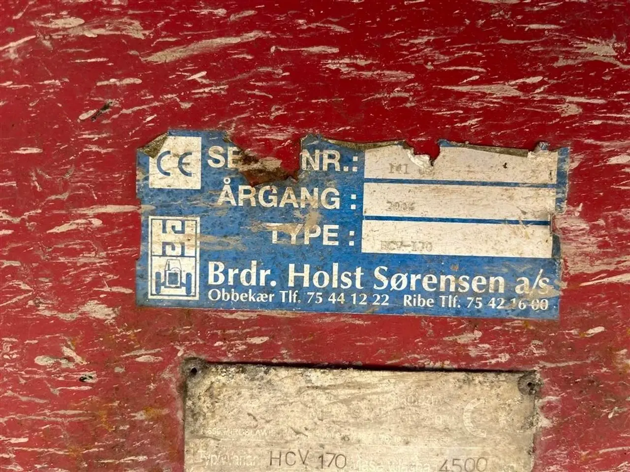 Billede 7 - Holsø HCV170 Kroghejsvogn Incl container