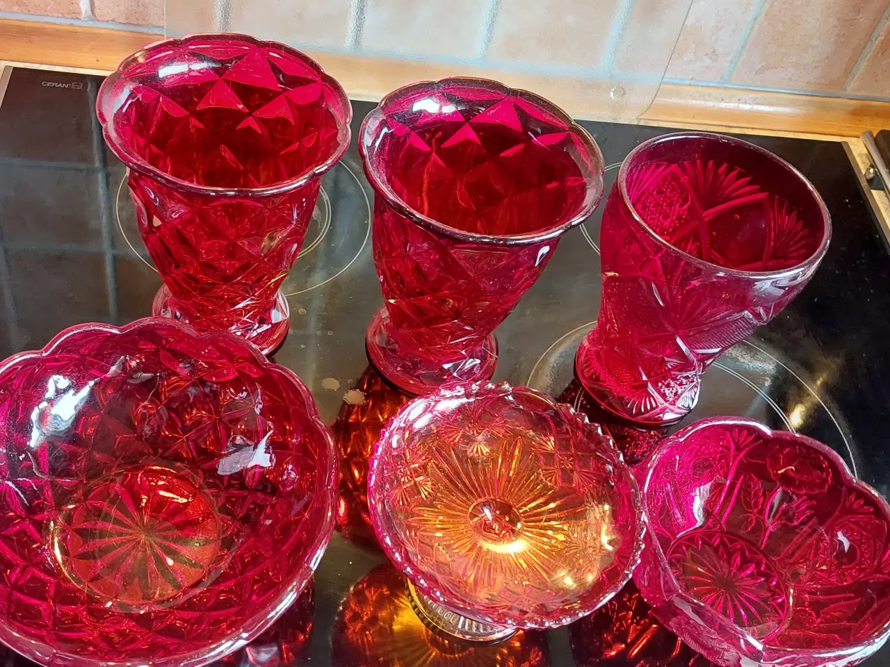 Billede 2 - FYEN OG BROCKWITZ  glasværker -- presseglas 